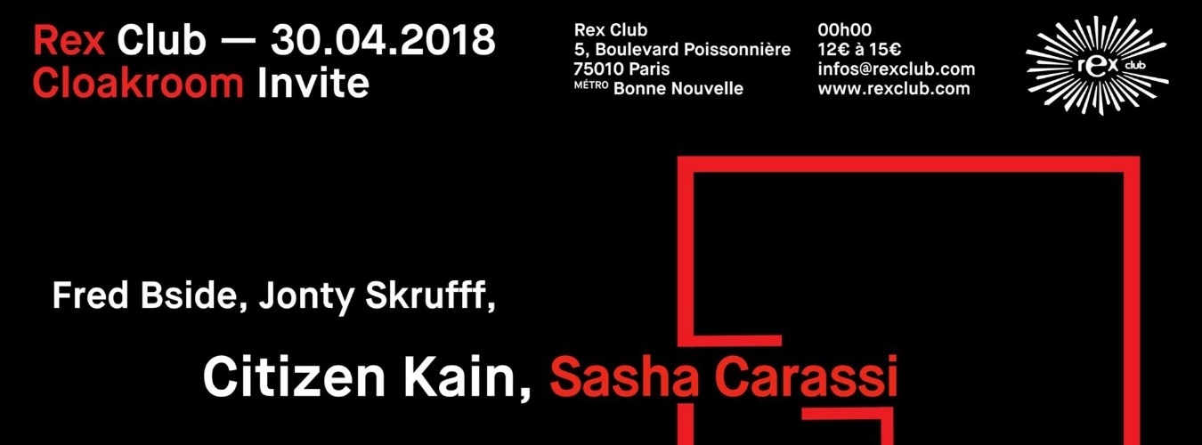 Cloakroom Invite Sasha Carassi versus Citizen Kain image