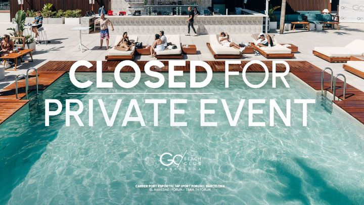 Cover for event: CLOSED FOR PRIVATE EVENT
