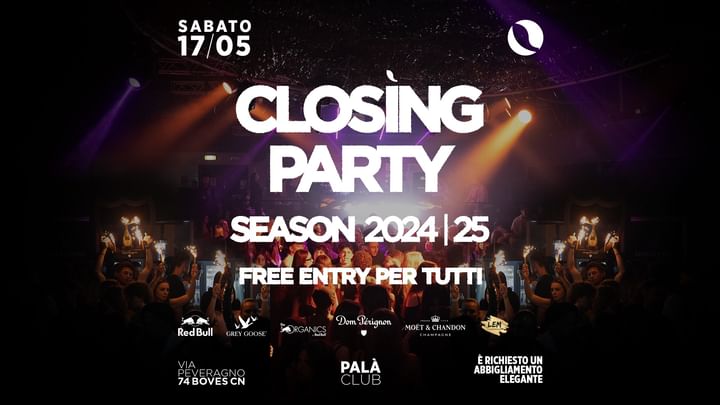 Cover for event: CLOSING PARTY 