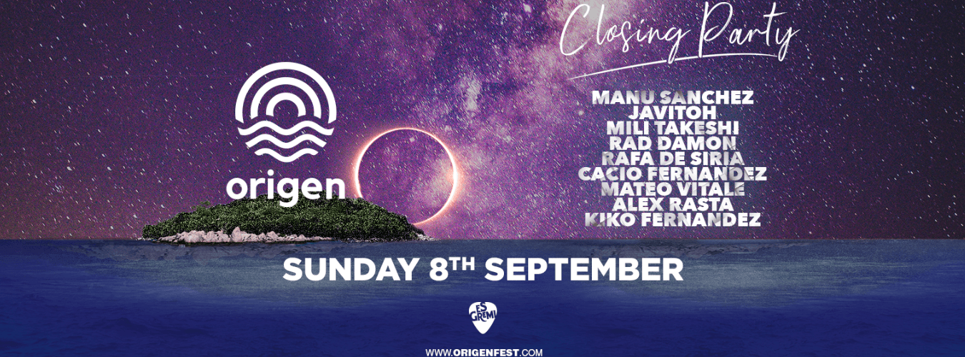 CLOSING PARTY ORIGEN FEST 2019 image