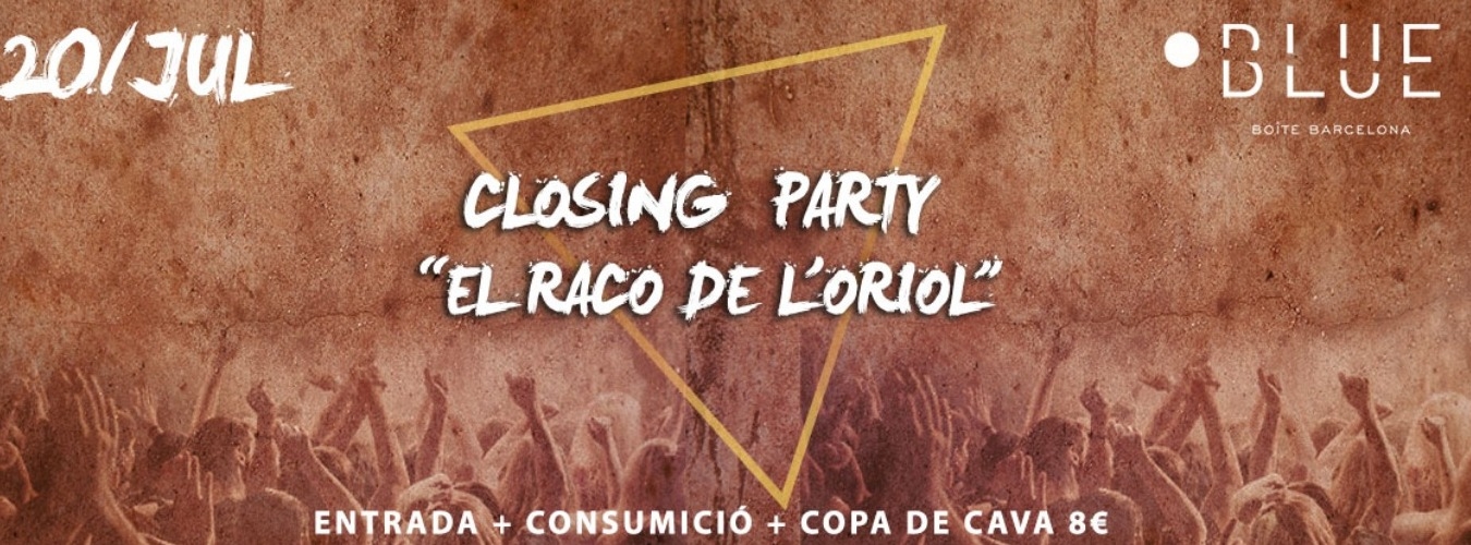 CLOSING PARTY RACO DE L'ORIOL image