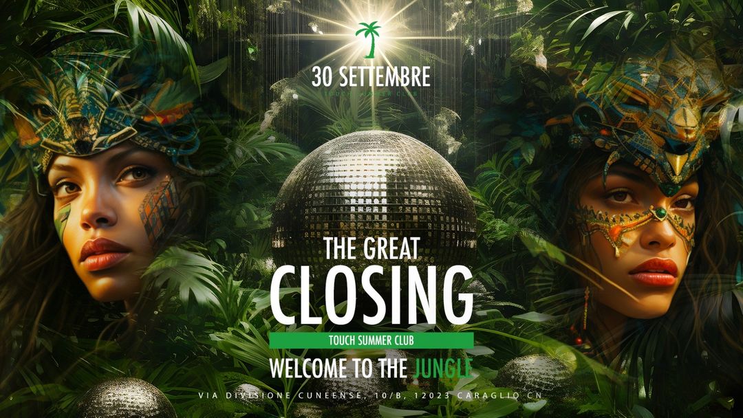 Couverture de l'événement Closing Party @Touchsummerclub sab 30/09