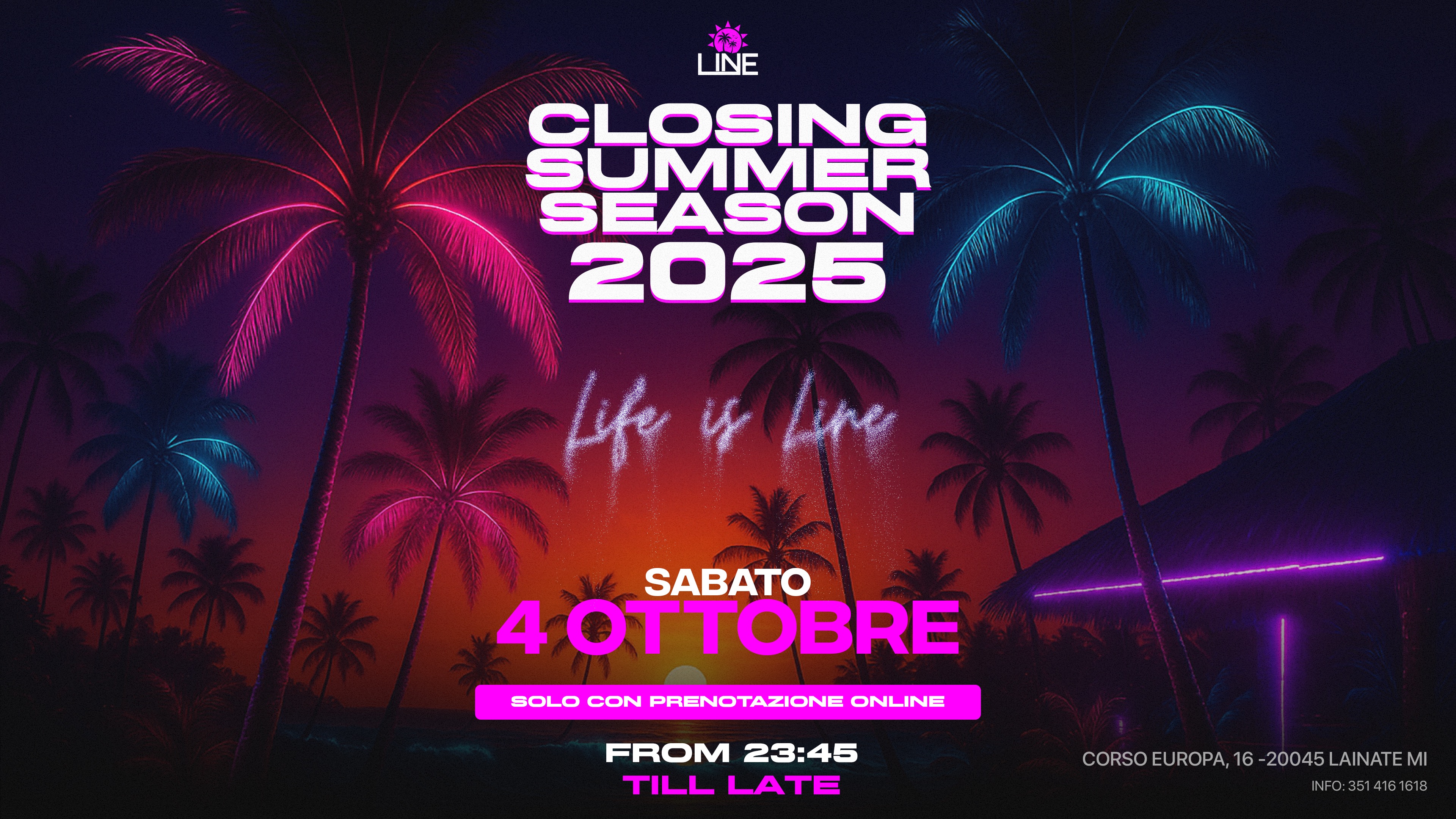 CLOSING SUMMER SEASON, by LineClub image