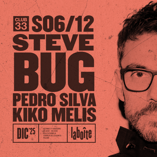 CLUB 33 - STEVE BUG + PEDRO SILVA + KIKO MELIS image