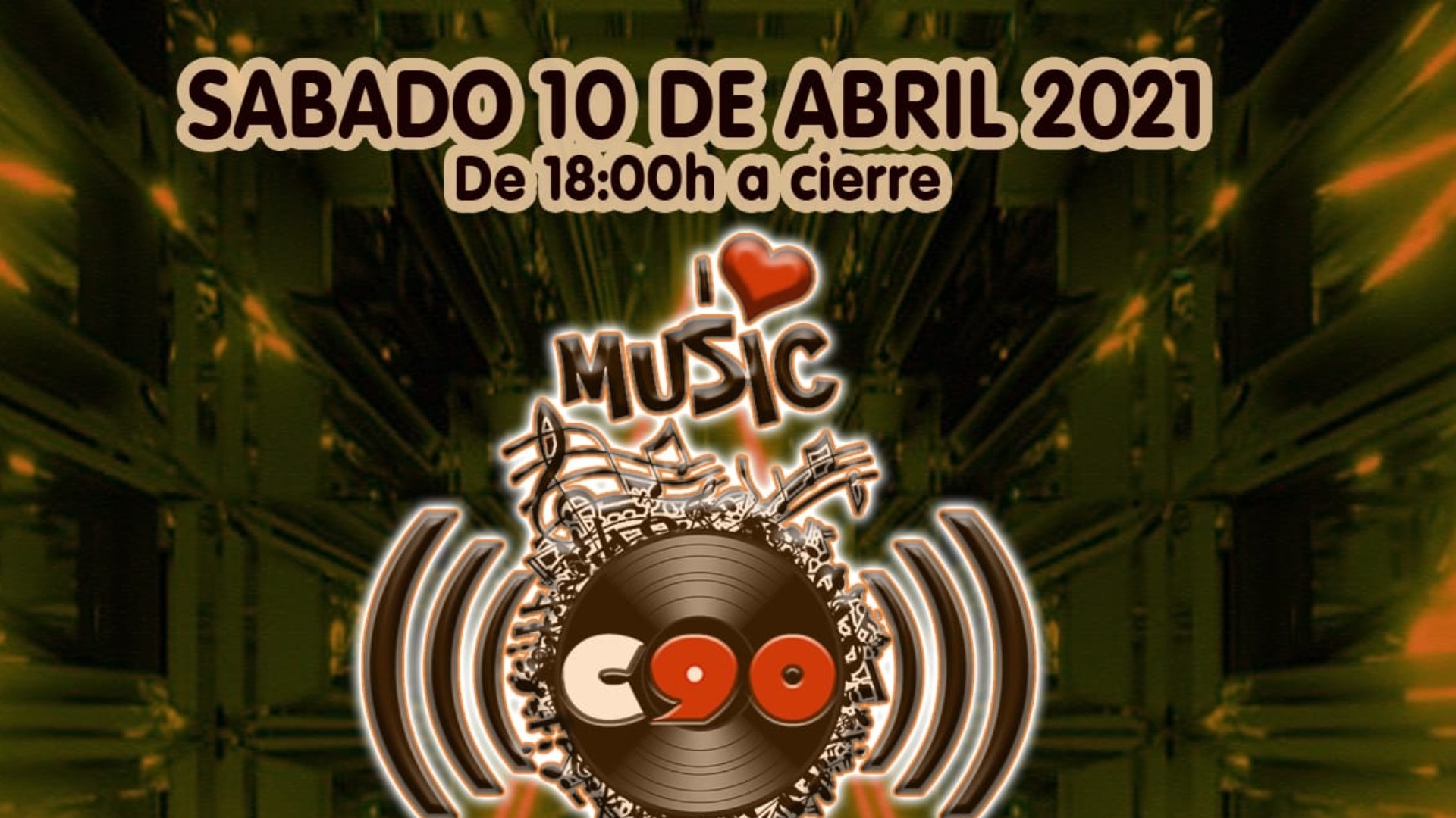 CLUB 90 SABADO 10 ABRIL
