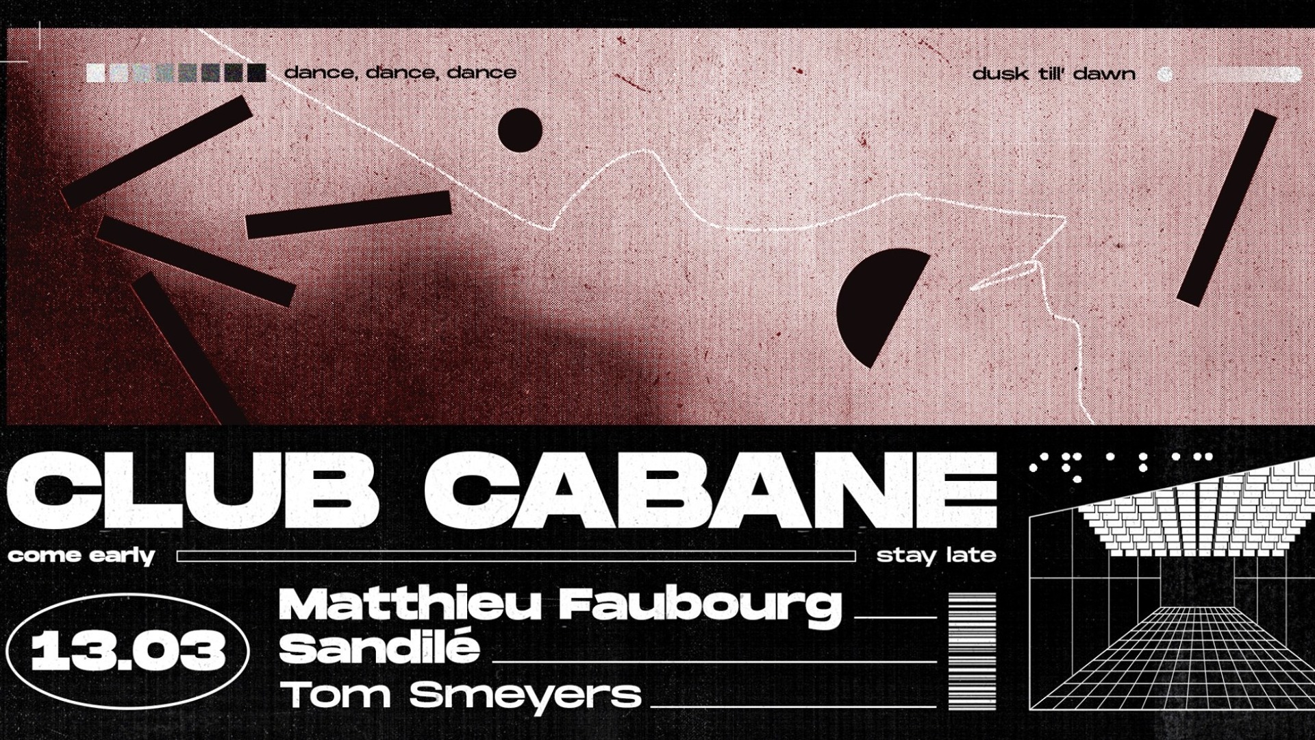 Club Cabane | Matthieu Faubourg, Sandilé, Tom Smeyers image