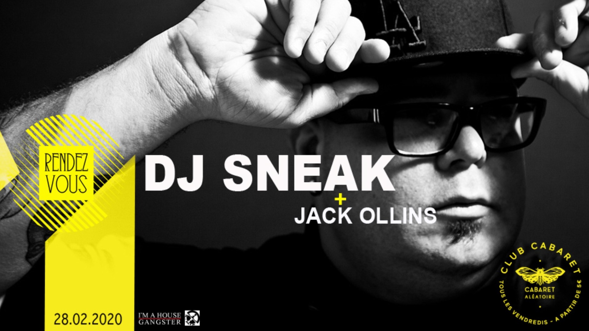 Club Cabaret X RenDez-Vous : DJ Sneak + Jack Ollins image