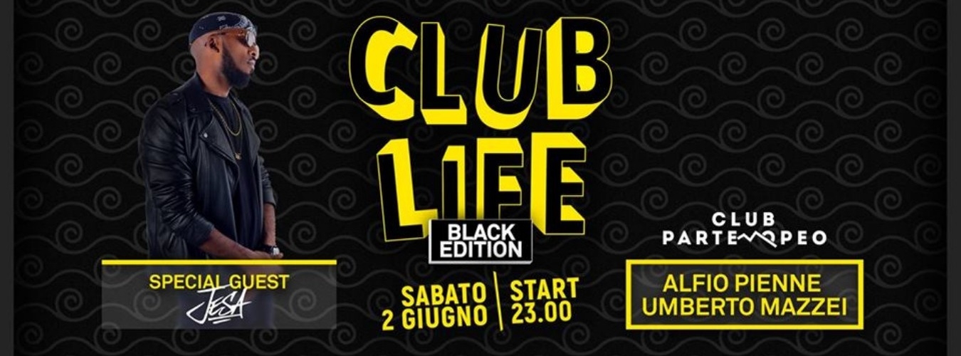 Club Life | 2 Giugno - black edition image