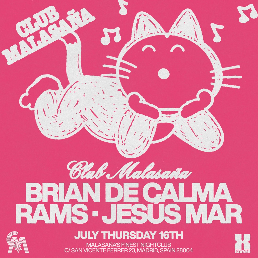 Club Malasaña ft. Brian de Calma + Rams + Jesús Mar image