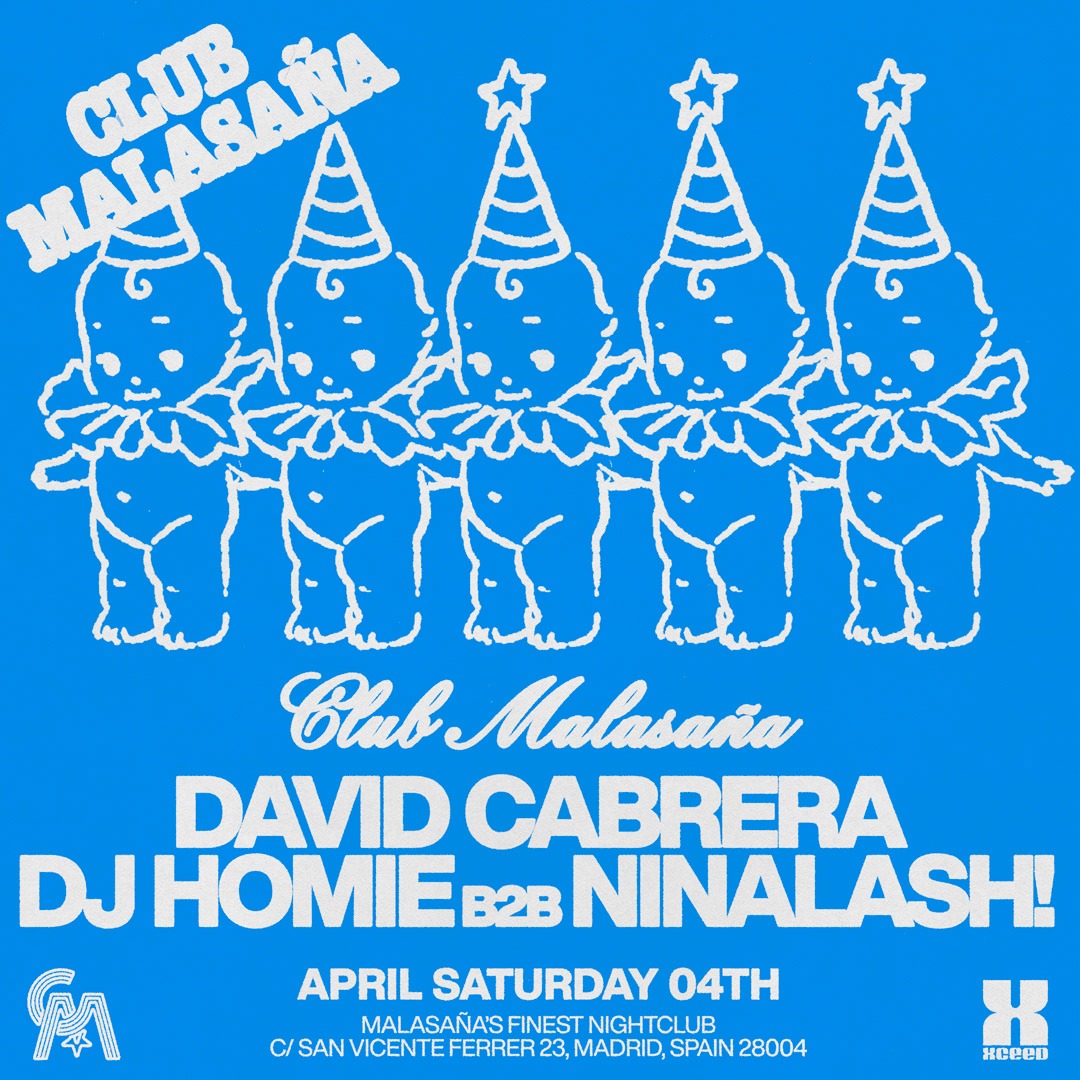 Club Malasaña ft. David Cabrera + DJ Homie b2b Ninalash! image
