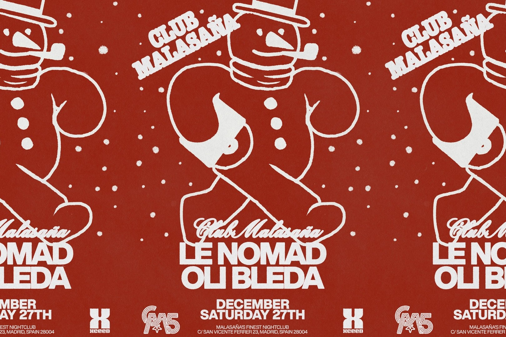 Club Malasaña ft. Le Nomad + Oli Bledia image