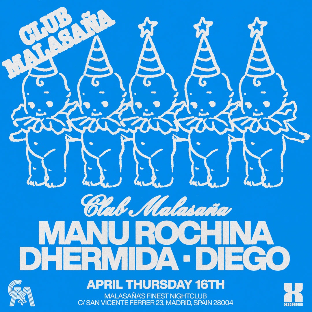 Club Malasaña ft. Manu Rochina + Dhermida + Diego image