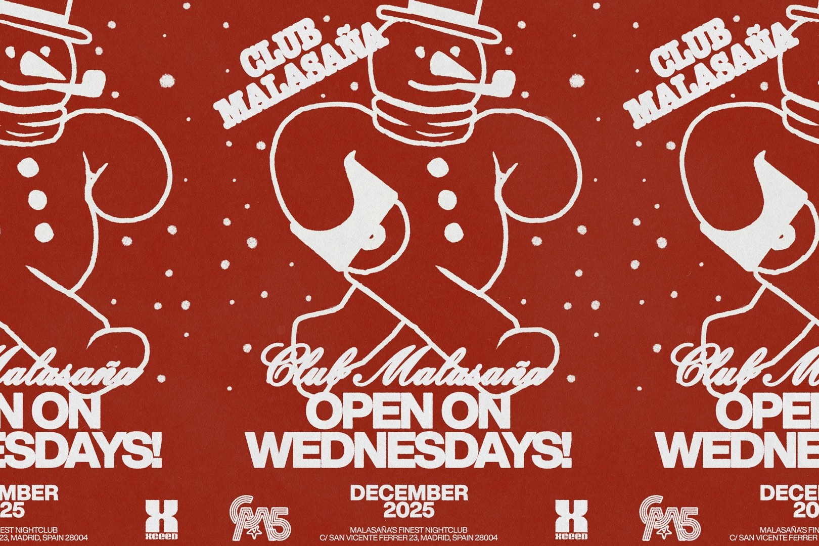 Club Malasaña: Open on Wednesday! image