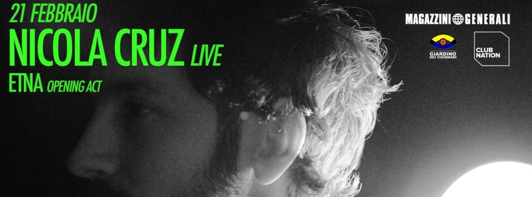 Couverture de l'événement Club Nation presenta: Nicola Cruz live