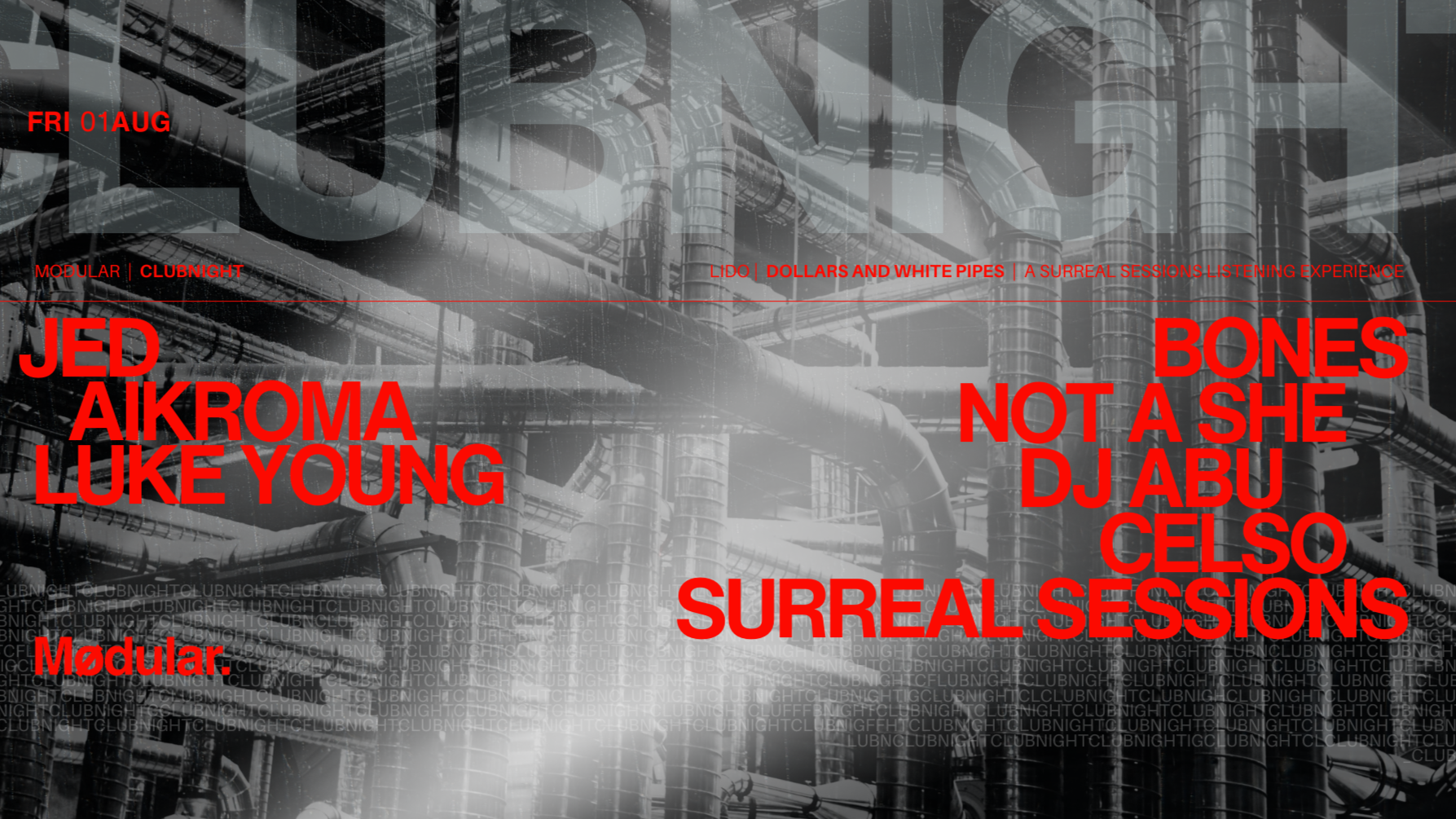 Club Night x Dollars and White Pipes image