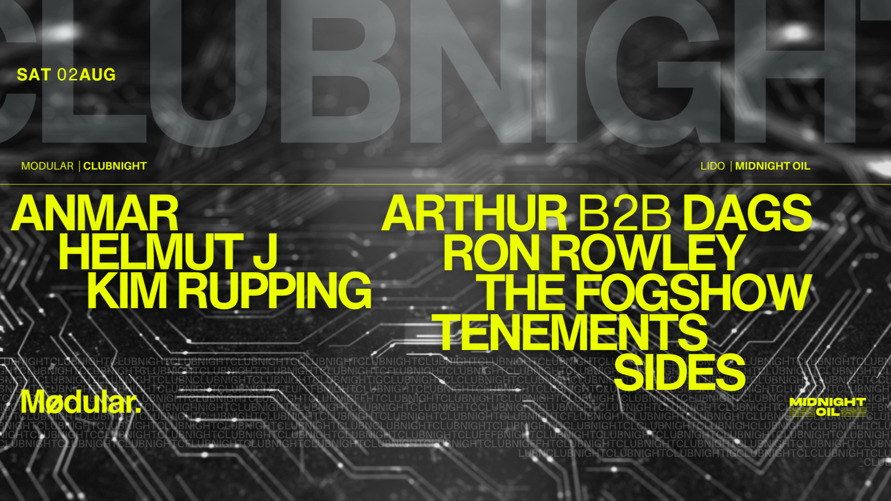 Club Night x Midnight Oil image