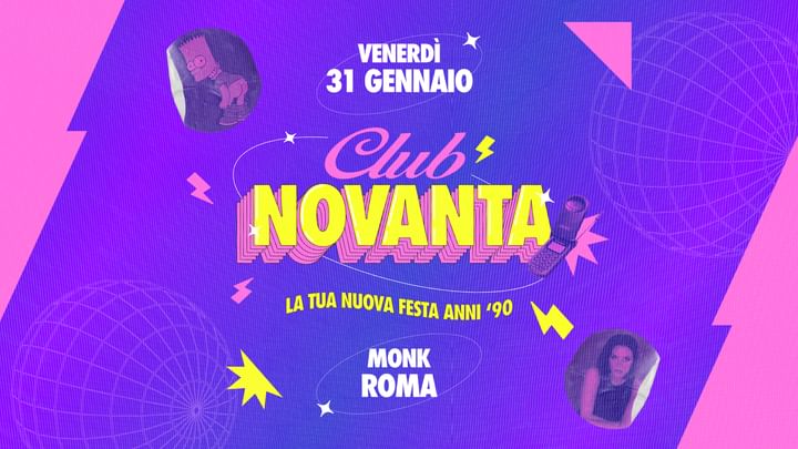 Cover for event: CLUB NOVANTA