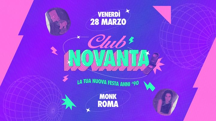 Cover for event: CLUB NOVANTA