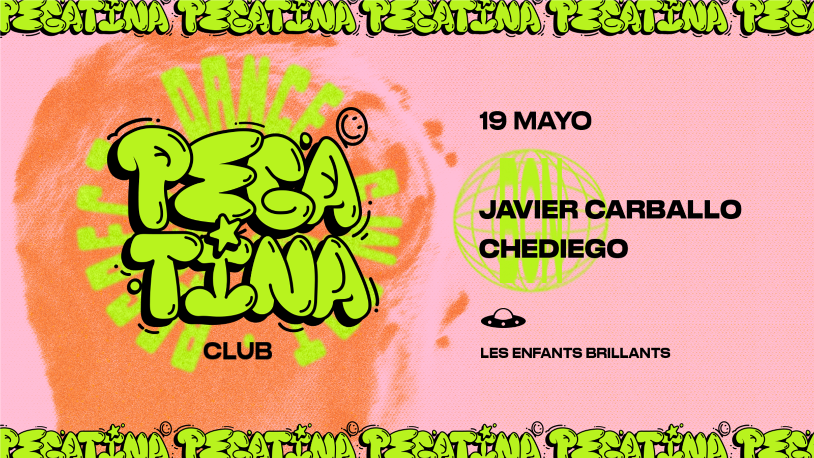Club Pegatina at Les Enfants pres. Javier Carballo image