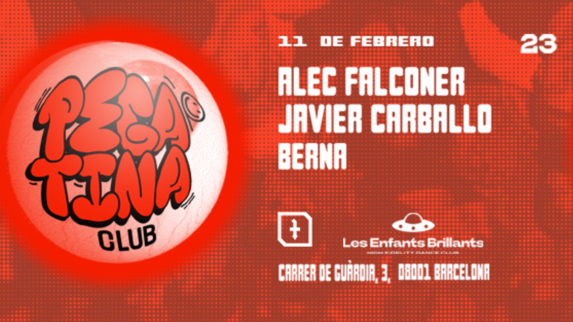 Club Pegatina pres. Alec Falconer + Javier Carballo