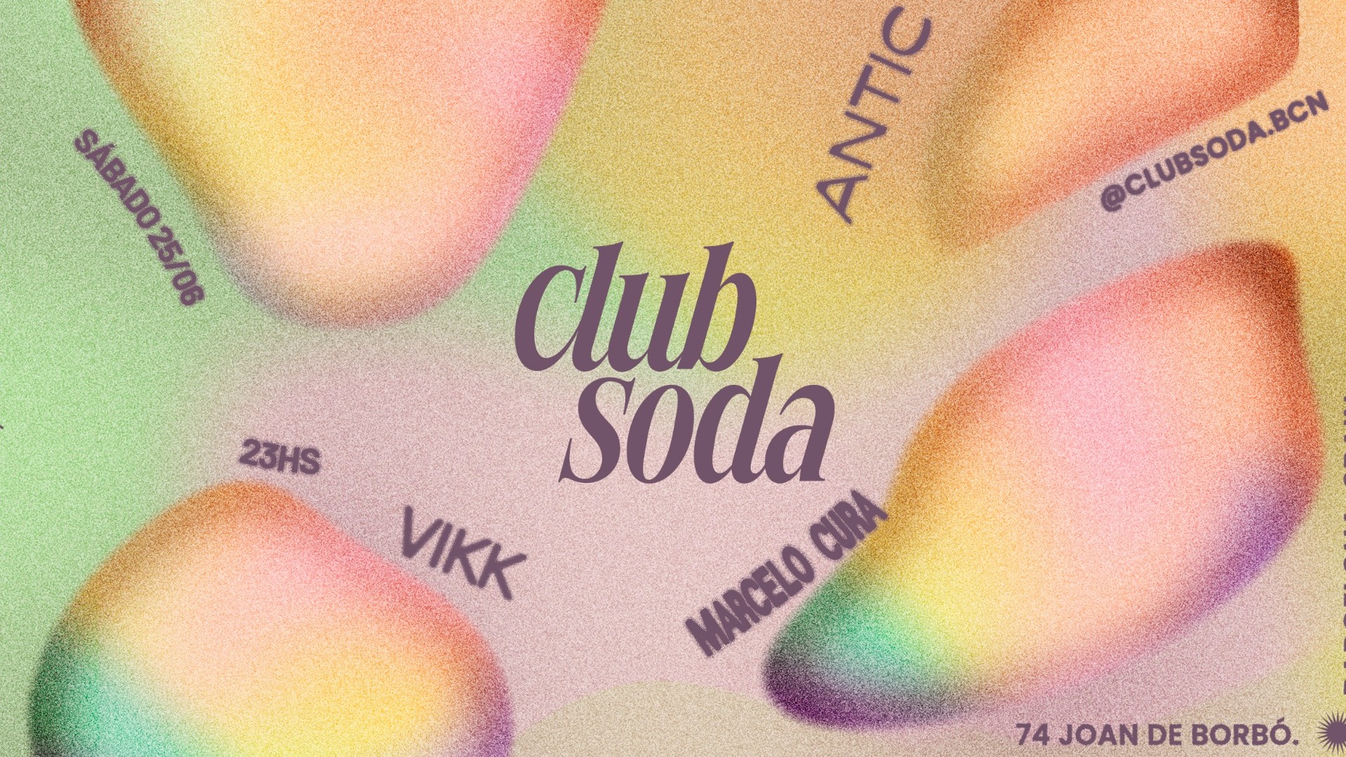 Club Soda presents Antic, Vikk & Marcelo Cura image