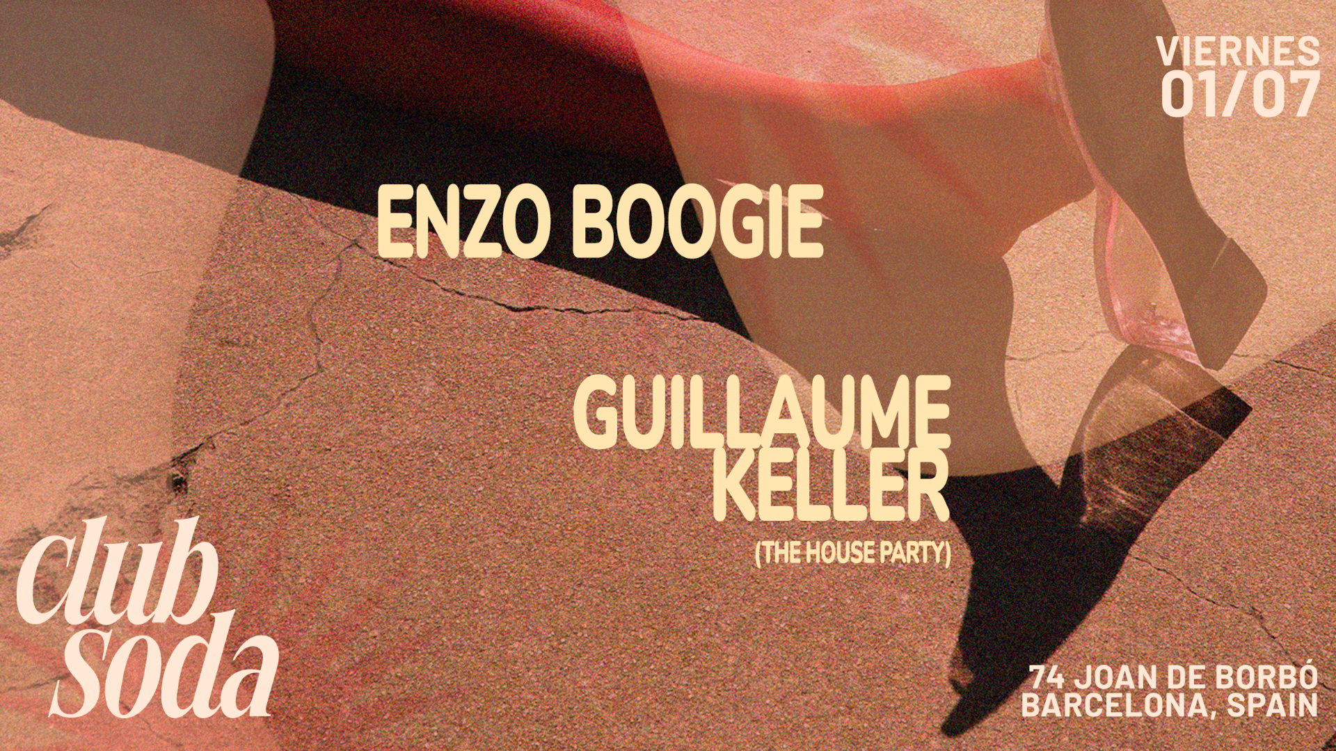 Club Soda presents Enzo Boogie & Guillaume Keller image