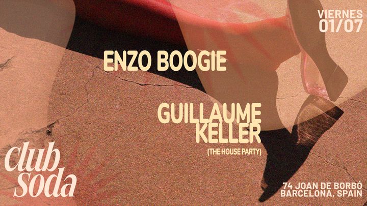 Cover for event: Club Soda presents Enzo Boogie & Guillaume Keller