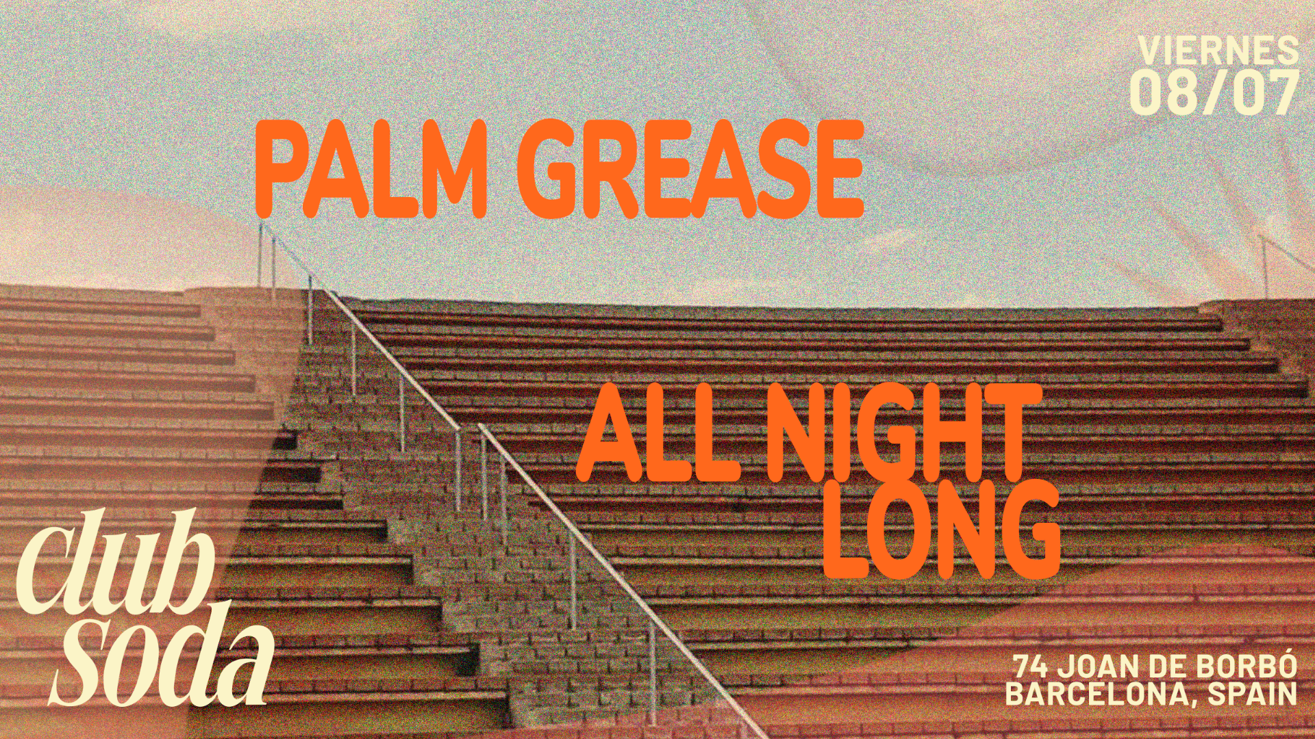 Club Soda presents Palm Grease all night long image