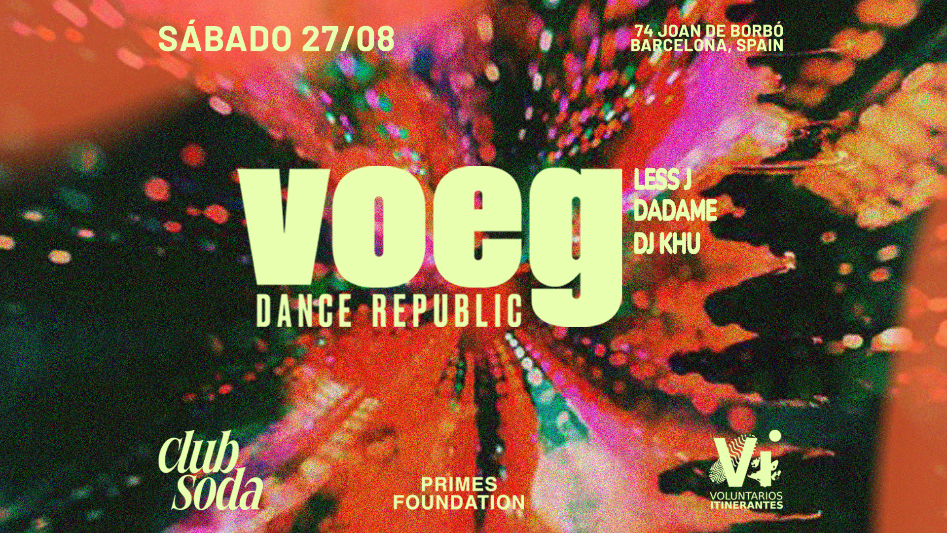 Club Soda presents Voeg Dance Republic image
