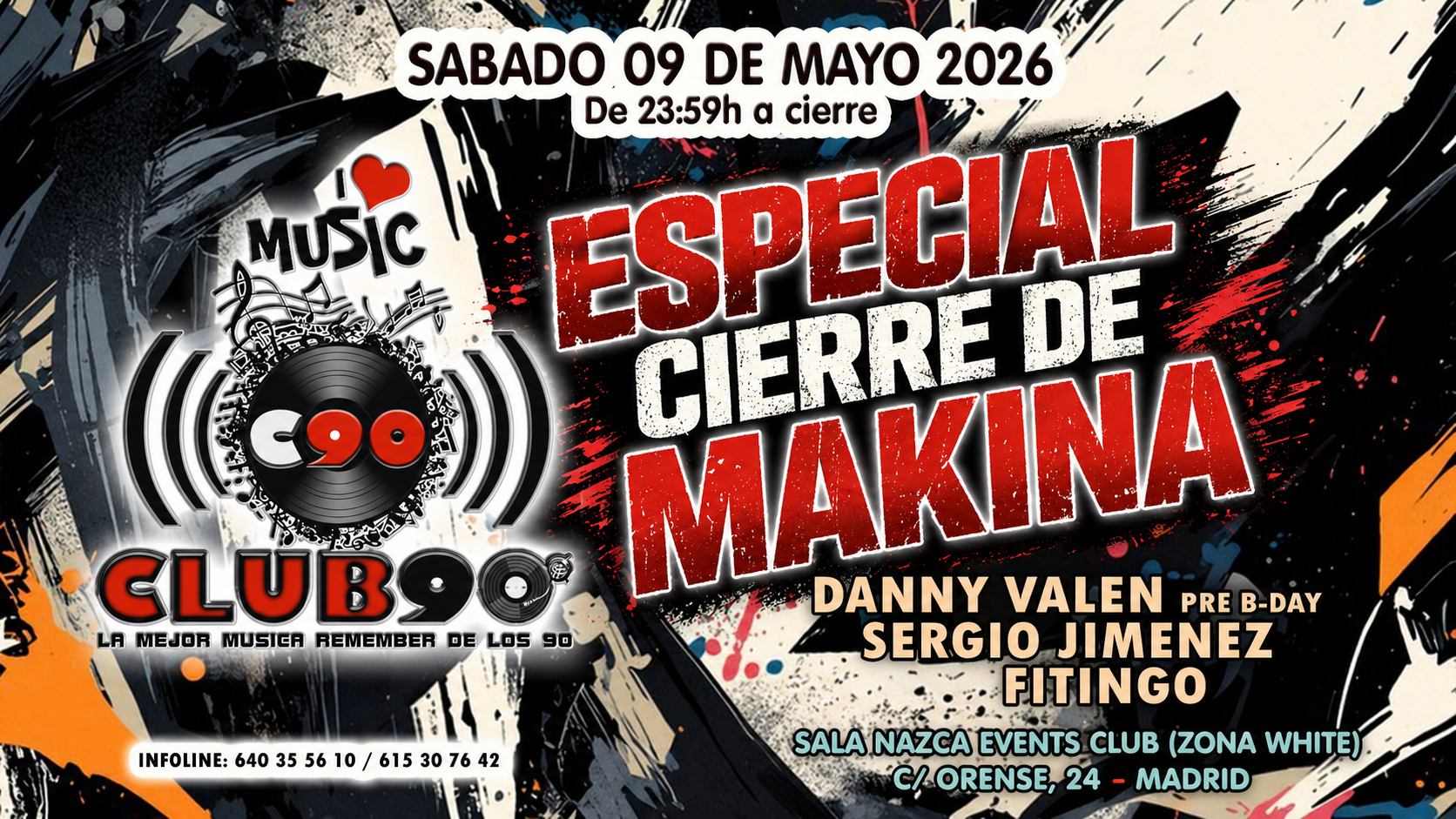 Club90 Especial Cierre de Makina image