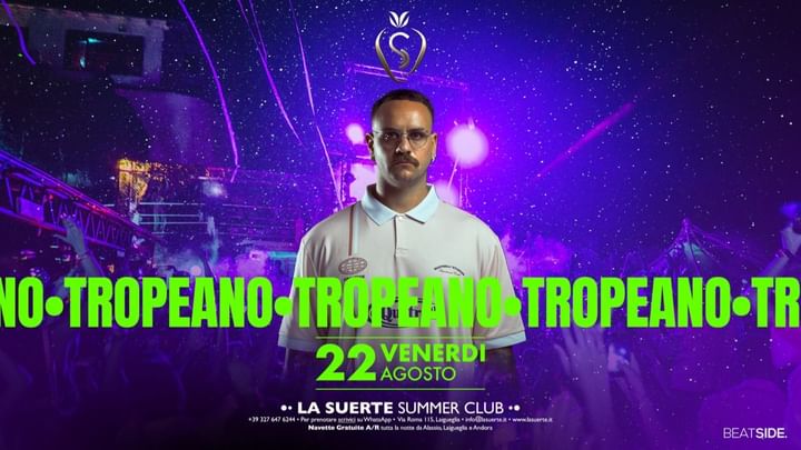 Cover for event: ClubFriday -La Suerte- W/Tropeano