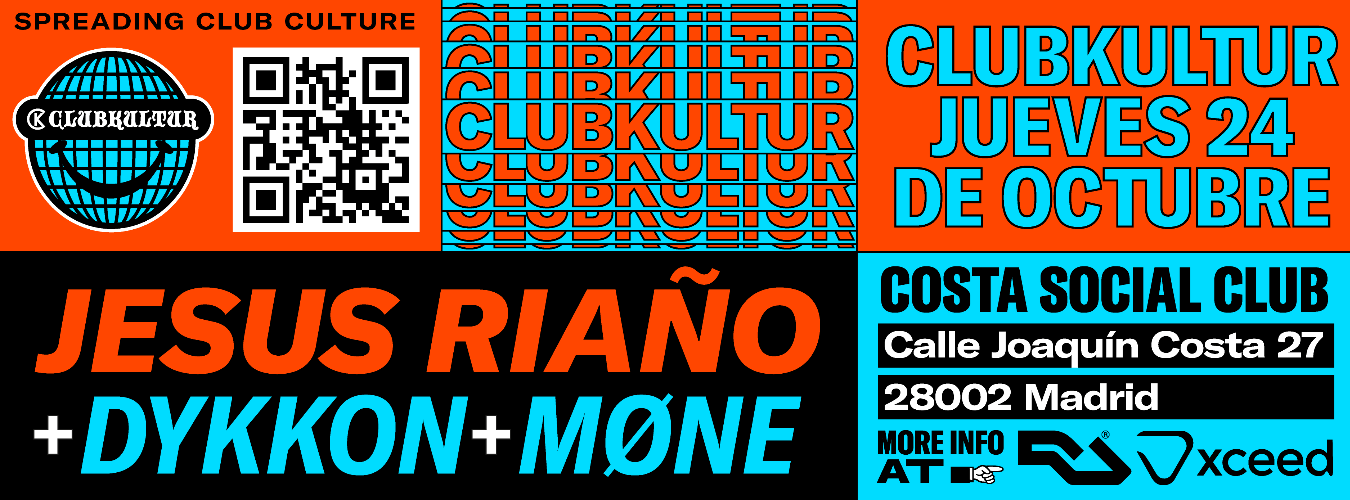 Clubkultur with Jesus Riaño & Dykkon image