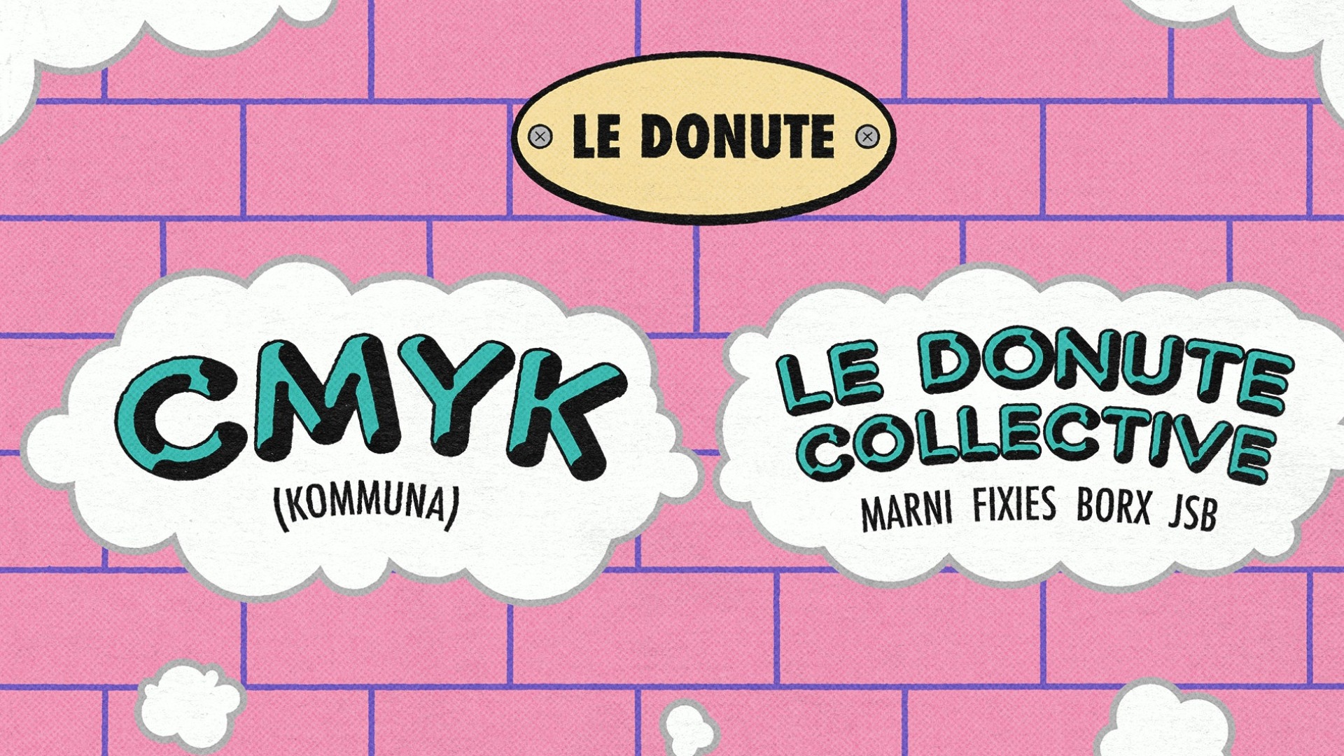 CMYK + LE DONUTE image