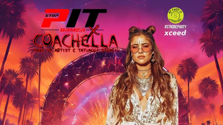 Cover for event: PIT STOP X COACHELLA - Strobeparty 