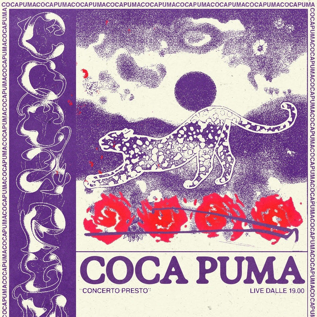 COCA PUMA > CONCERTO PRESTO INIZIO ORE 19 image