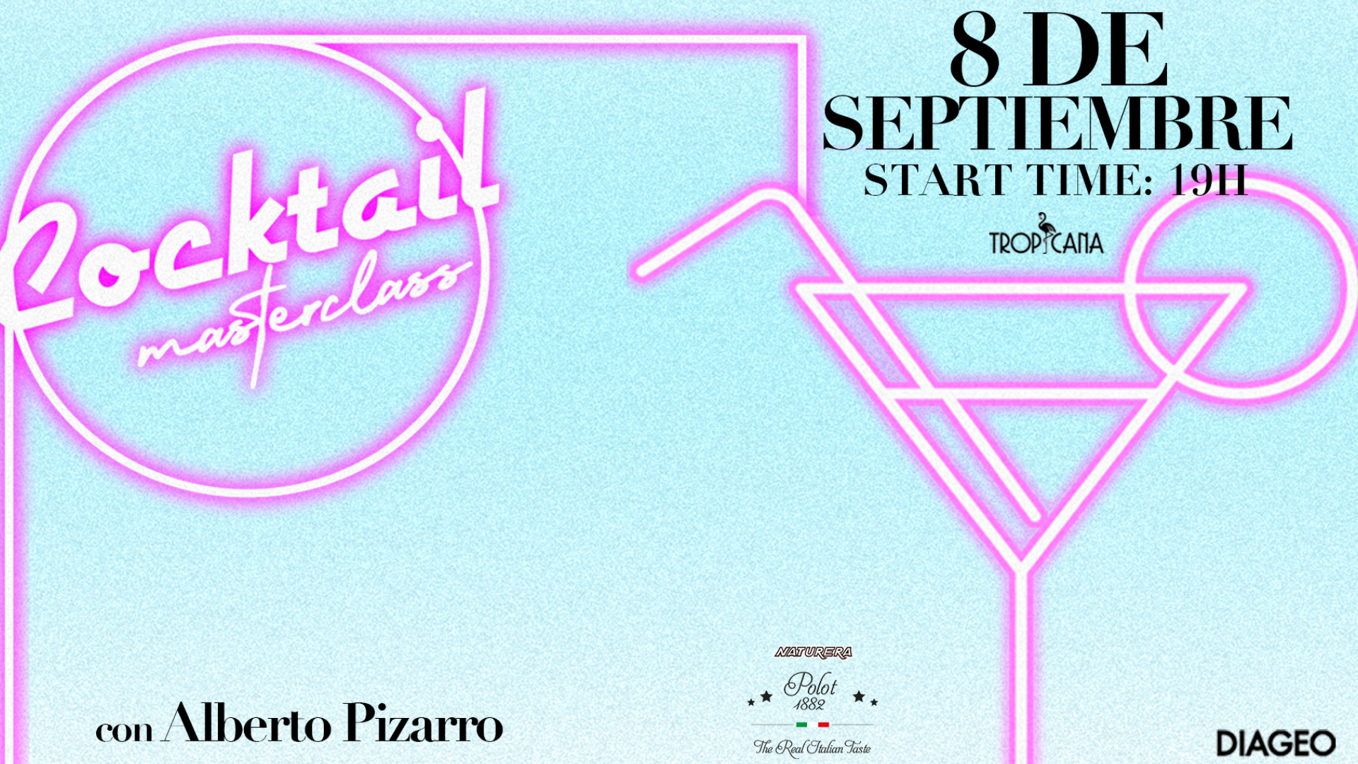 Cocktail Masterclass en Tropicana Ibiza con Alberto Pizarro image