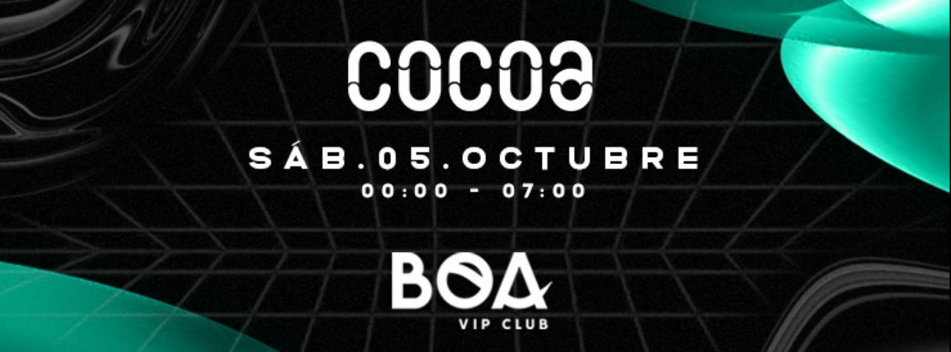 COCOA @ Opening en BOA | Dennis Cruz image