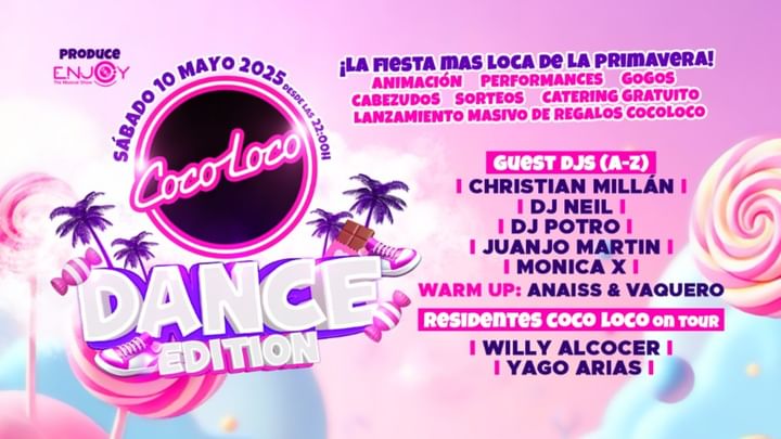 Cover for event: COCOLOCO DANCE EDITION ALCORCON