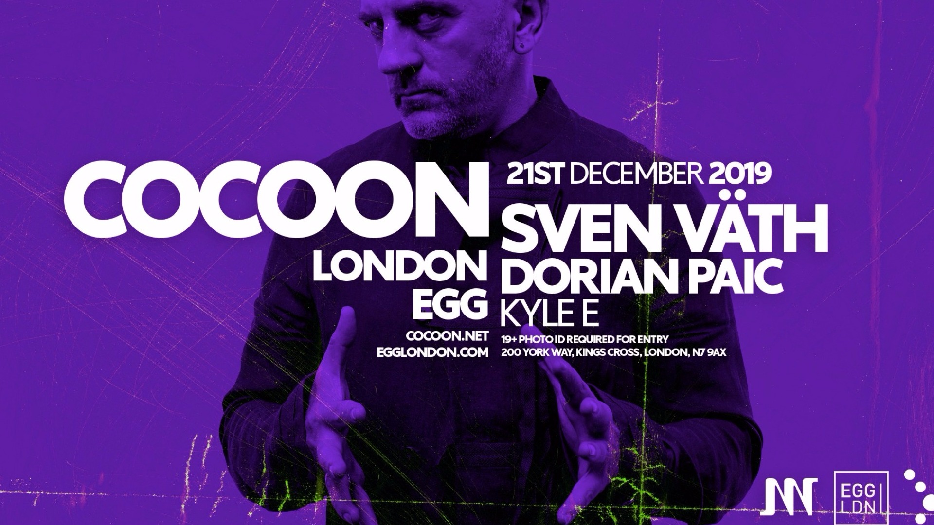 COCOON LONDON SVEN VÄTH, DORIAN PAIC & KYLE E
