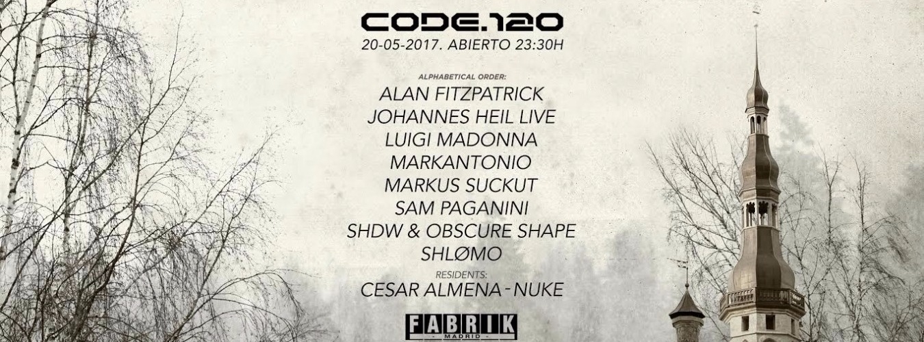 CODE 120 with Alan Fitzpatrick, Luigi Madonna, Sam Paganini image