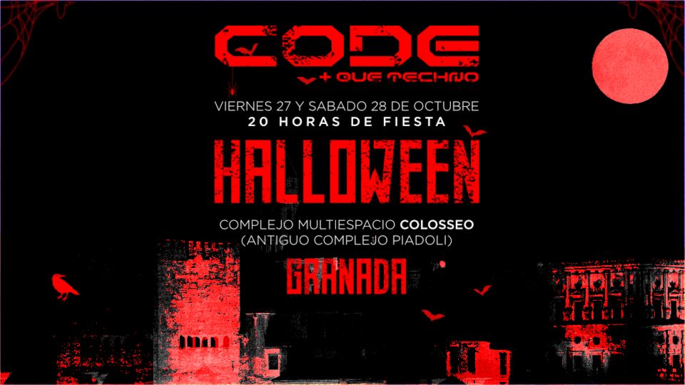 Copertina evento CODE HALLOWEEN GRANADA 