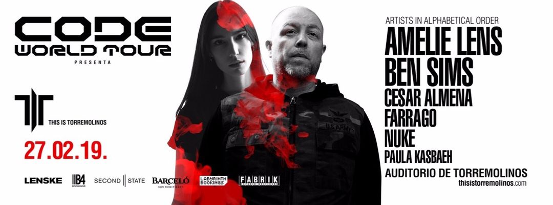 Copertina evento CODE World Tour & TIT Festival pres. Amelie Lens