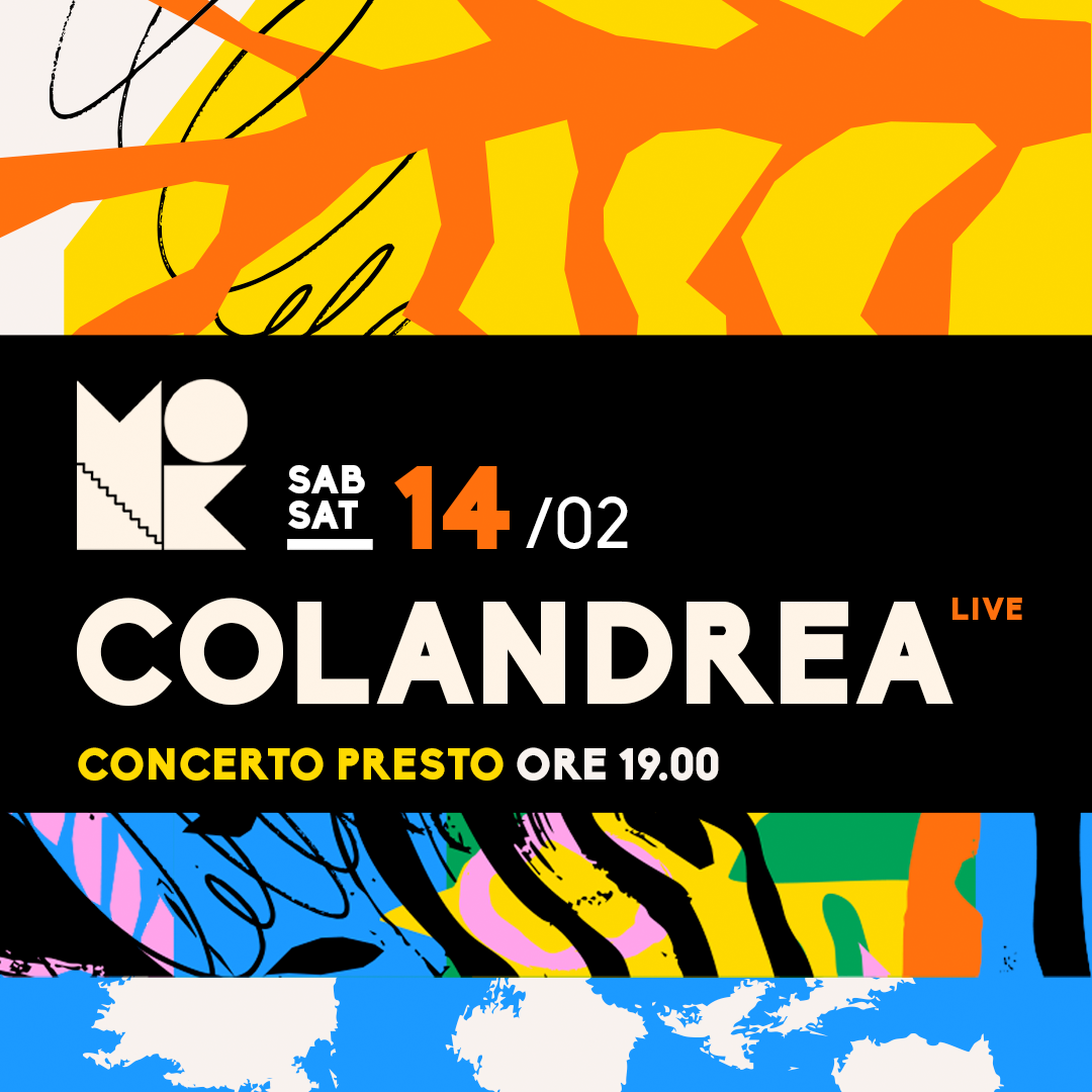 COLANDREA # CONCERTO PRESTO ORE 19.00 image