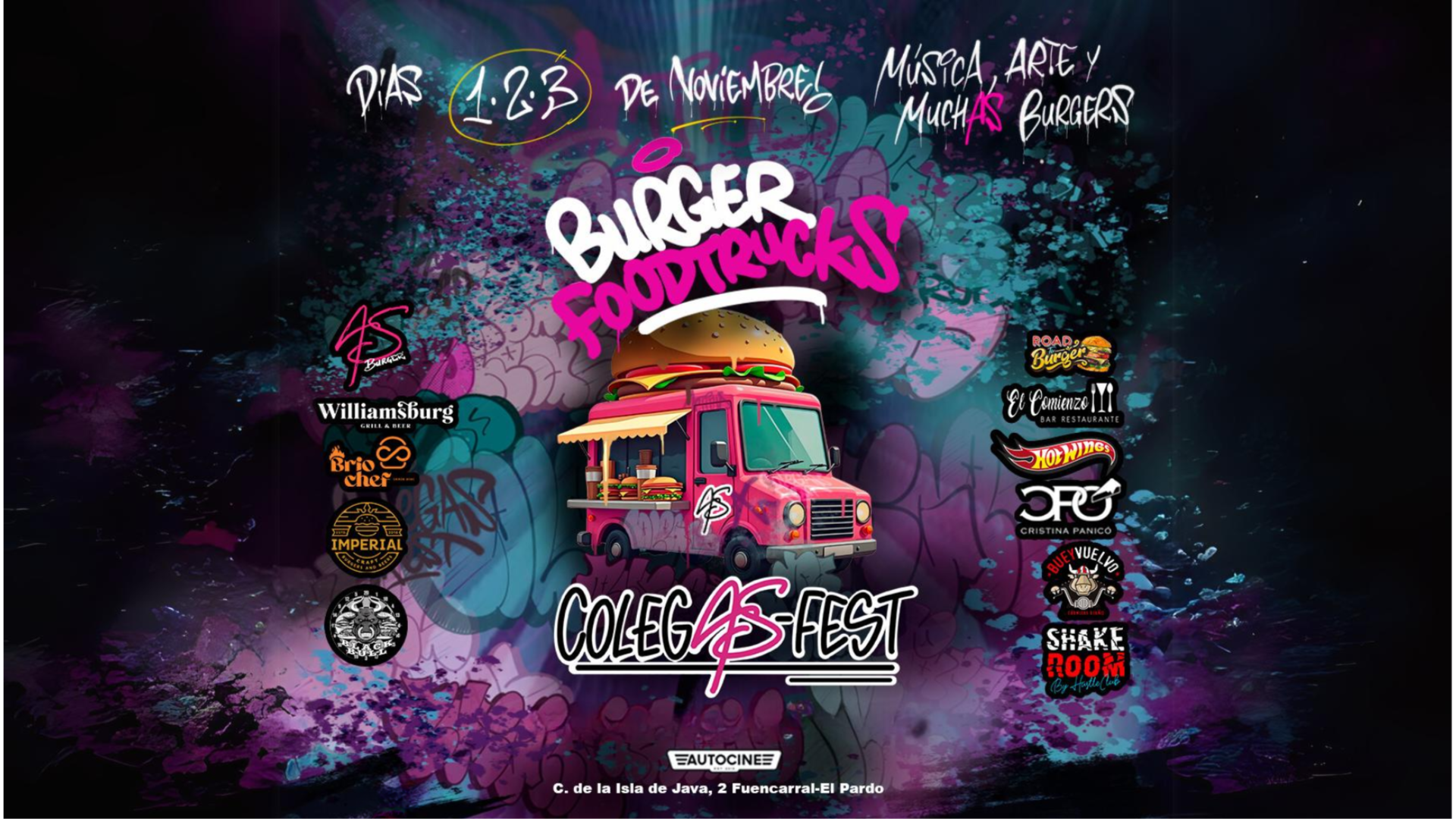 Colegas Fest, Burger´s, Musica y Arte image