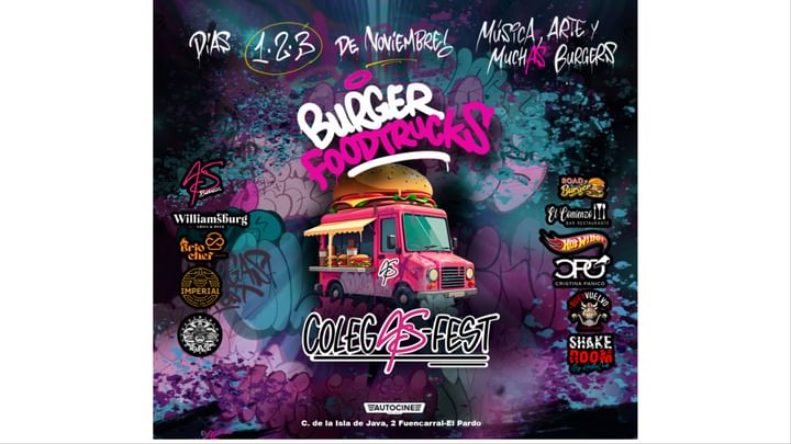 Cover for event: Colegas Fest, Burger´s, Musica y Arte