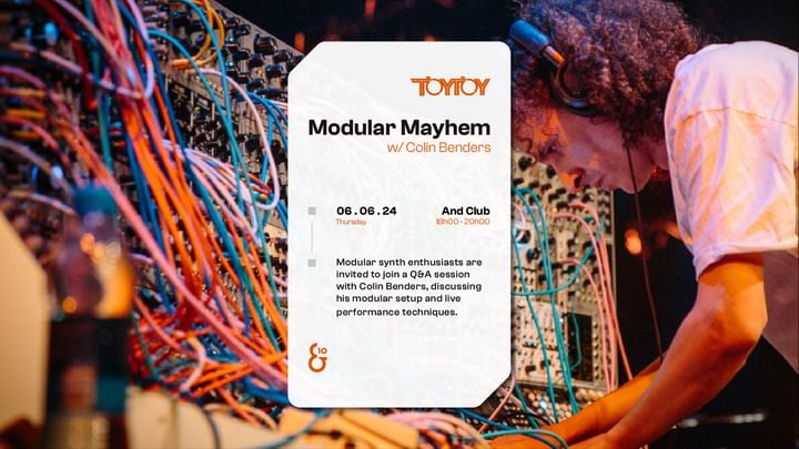 Cover for event: Colin Benders Modular Mayhem Workshop