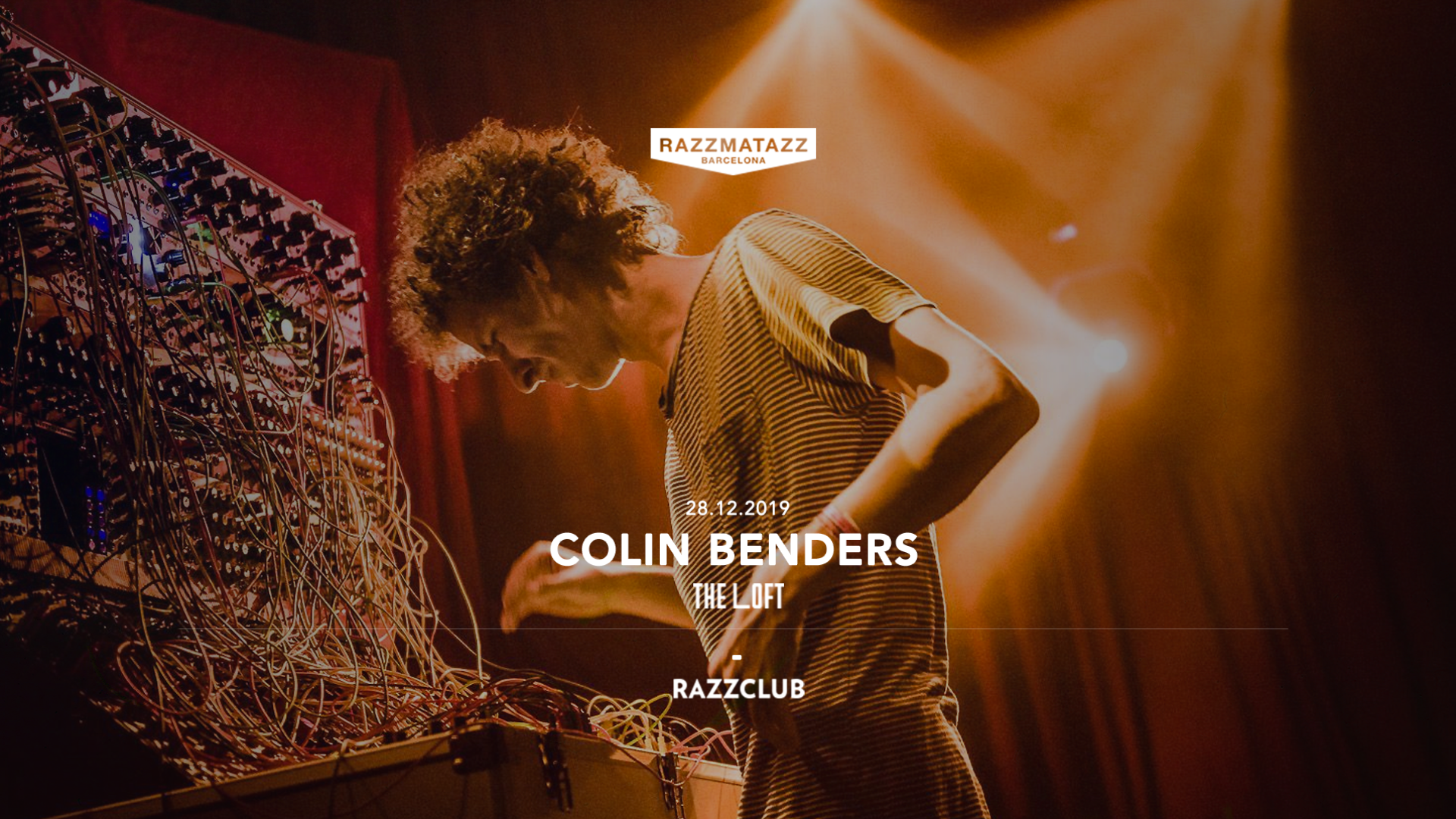 Colin Benders @ The Loft | Razzclub w/ (tba) image