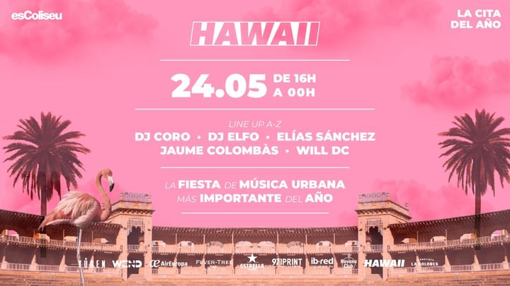 Cover for event: COLISEU A L'OMBRA presenta: HAWAII