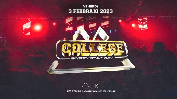 Cover for event: COLLEGE 03.02.23