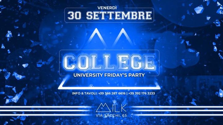 Cover for event: COLLEGE 30.09.2022